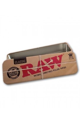 Raw Metal Roll Caddy King Size Caja