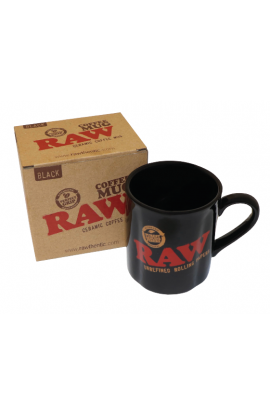 Raw Coffee Mug Black
