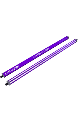 Barra LED de luz UV suplementaria de 30W Lumatek
